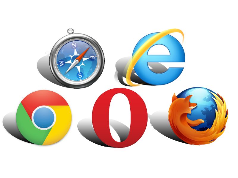 different browser